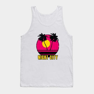 Night City Sunrise Tank Top